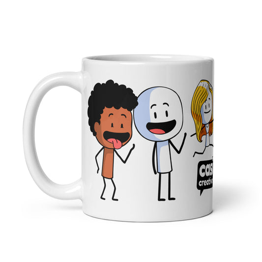 Taza Casi Creativo Personajes